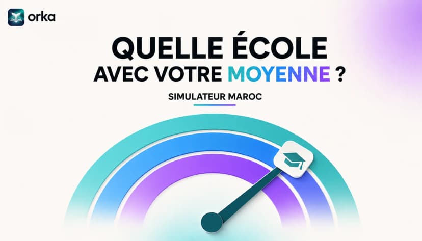 Illustration de couverture pour l'article « Avec Quelle Moyenne Quelle École au Maroc ? (Simulateur) »