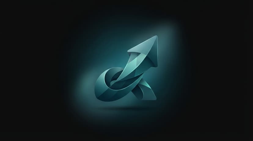 Illustration abstraite pour l'article « Anglais Bac Maroc 2026 : Programme et Méthode 16/20 » — a single abstract shape symbolizing progress.