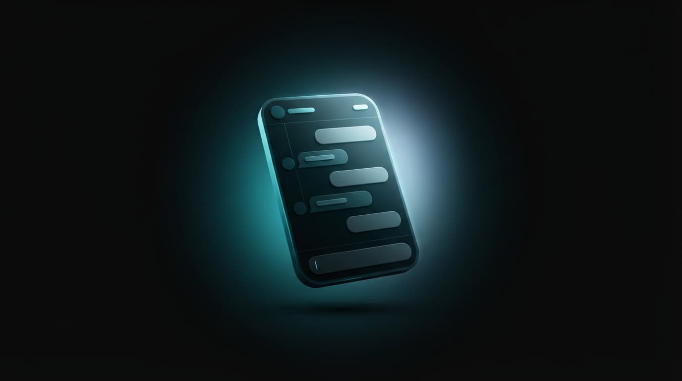 Illustration abstraite pour l'article « L'IA dans l'Éducation au Maroc : Analyse 2026 » — a floating Orka AI chat interface.